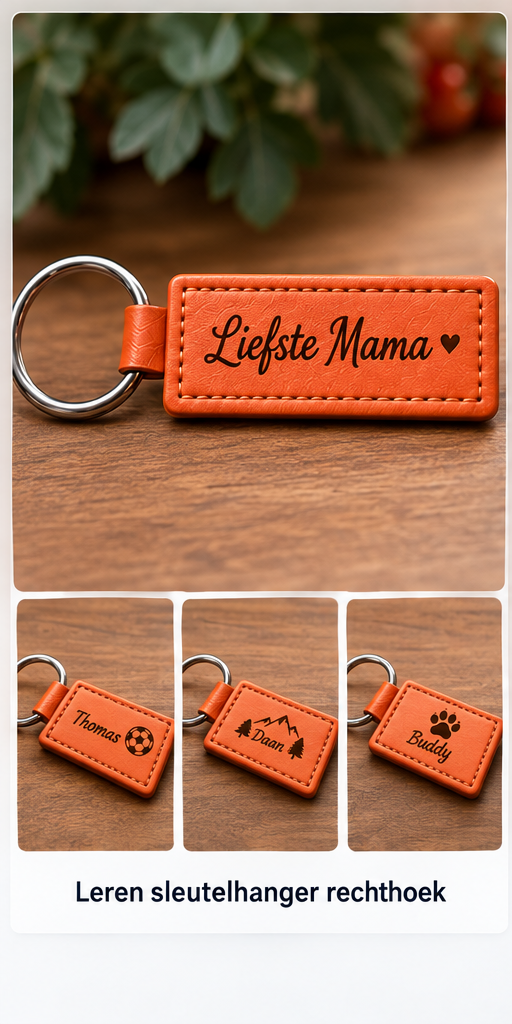 Gepersonaliseerde sleutelhanger